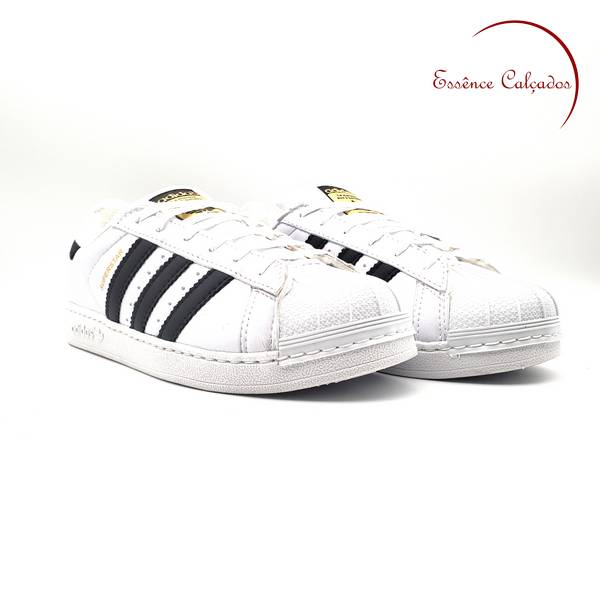 Tênis Adidas Superstar Unissex - Preto/Branco