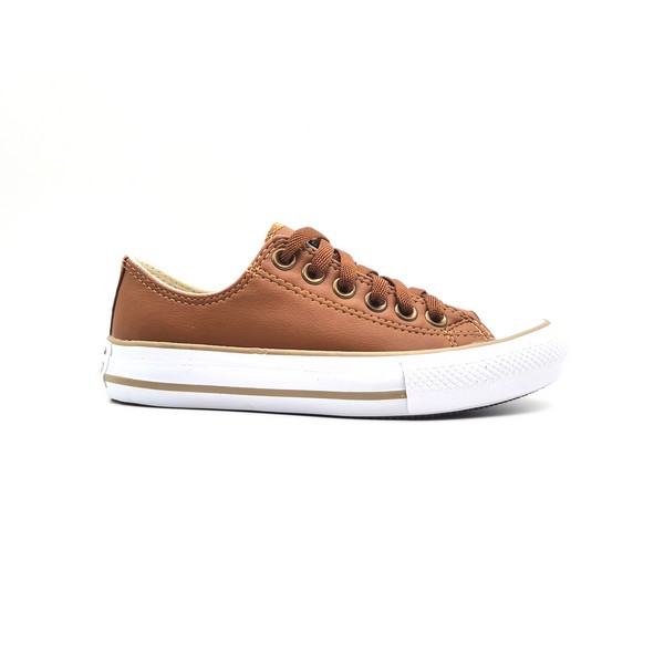 Tênis All Star Caramelo Courino Feminino Premium